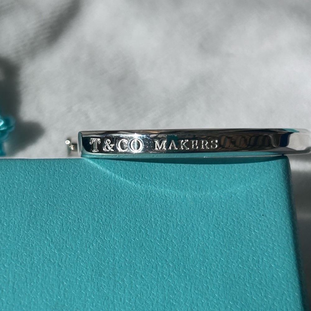 Tiffany & Co. Sterling Silver “1837 - Makers” Cuff - Picture 4 of 6